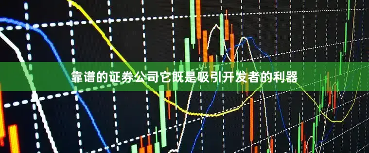 靠谱的证券公司它既是吸引开发者的利器